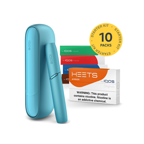 Buy IQOS ORIGINALS Flavor Discovery Starter Pack Online (Turquoise